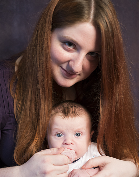 Mom and son
